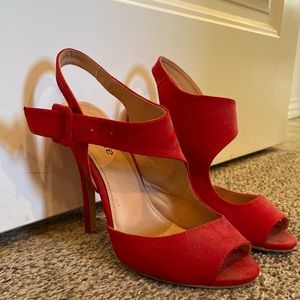 Red Bella Marie Heels size 7